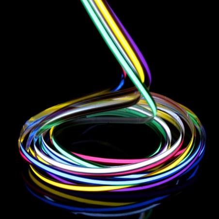 Cinta luminosa afinando PC