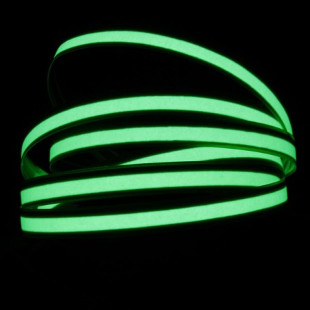 Cinta luminosa tuning moto verde