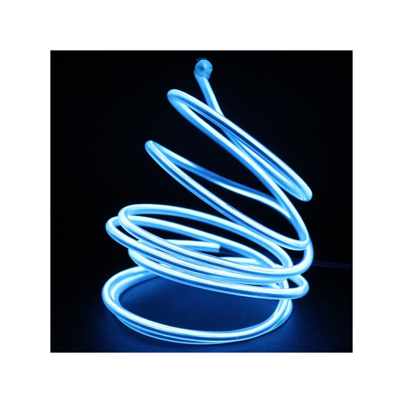 Neon tuning motorcycle white