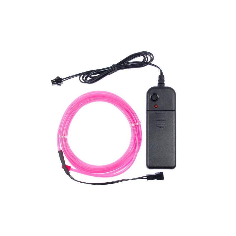 Neon flexible Partydeko rosa - 2m