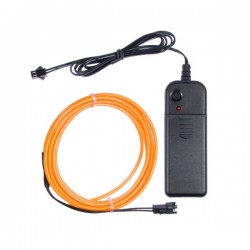 Neon flexible Partydeko orange - 2m