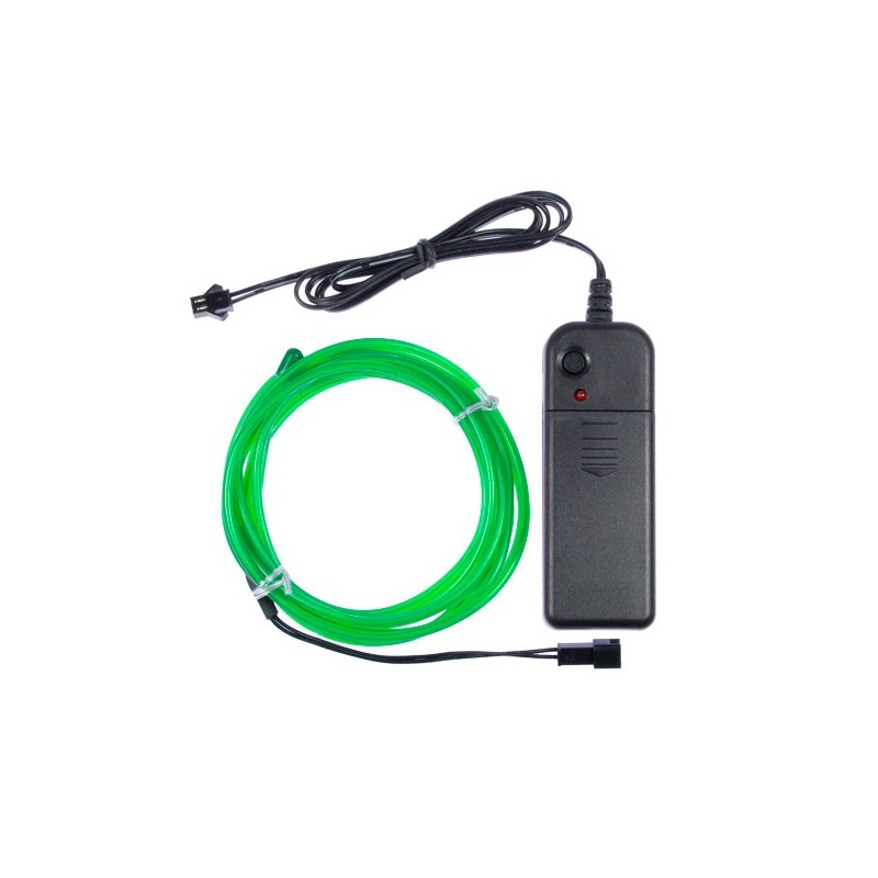 Neon flexible Partydeko grün - 2m