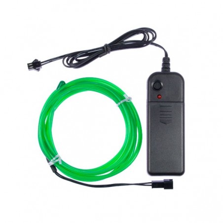 Neon flexible Partydeko grün - 2m