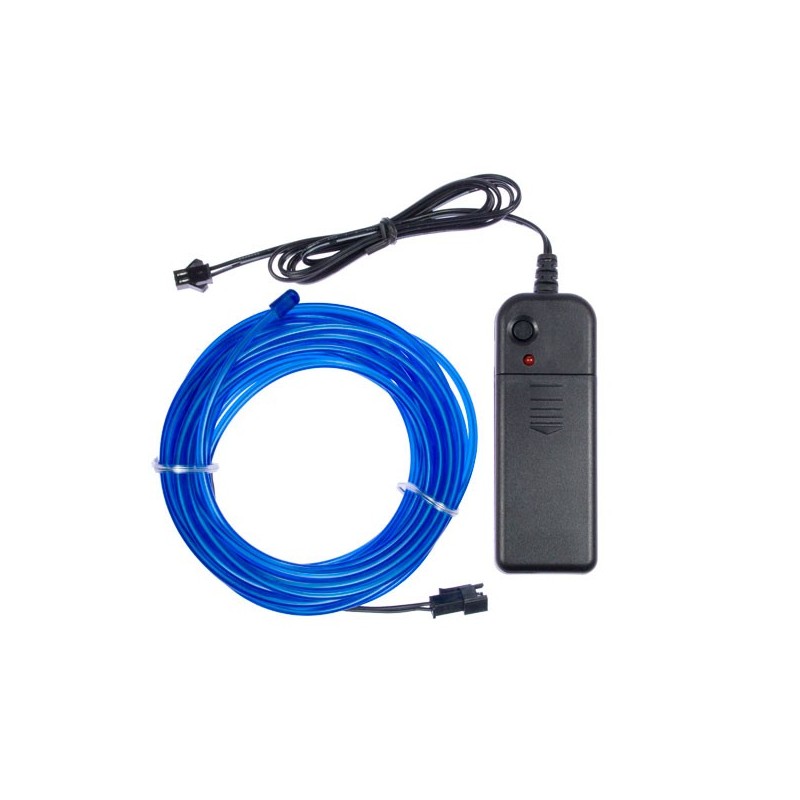 Neon flexible Partydeko blau - 5m