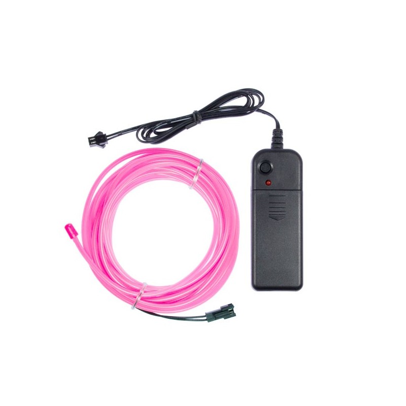 Neon flexible Partydeko rosa - 5m