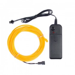 Neon flexible Partydeko gelb - 5m