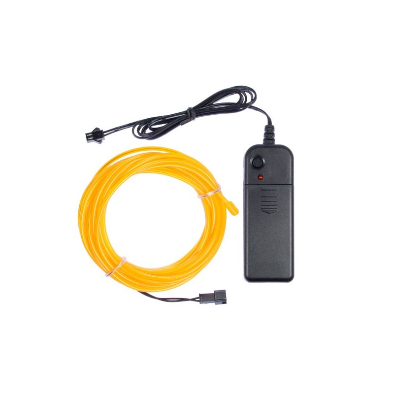 Neon flexible Partydeko gelb - 5m
