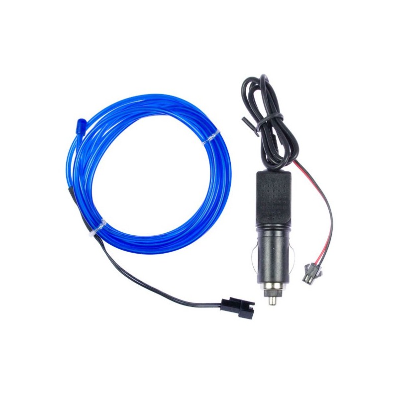 Neón flexible tuning coche azul - 2m