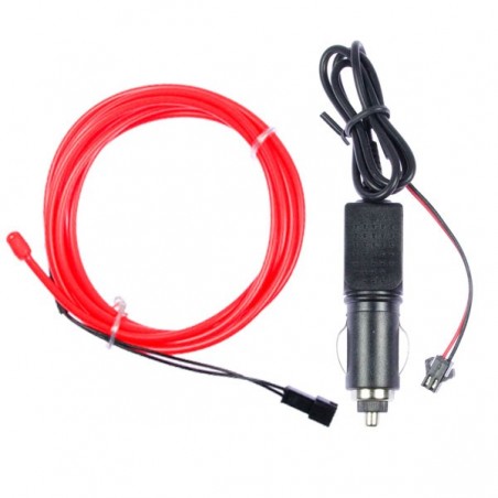 Neon flexible car tuning red - 2m