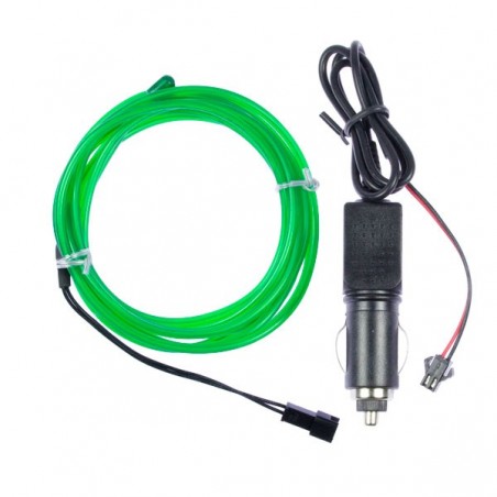 Neón flexible tuning coche verde - 2m
