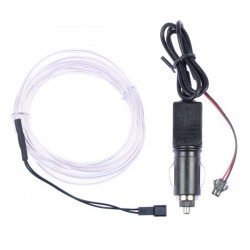 Neón flexible tuning coche blanco - 2m