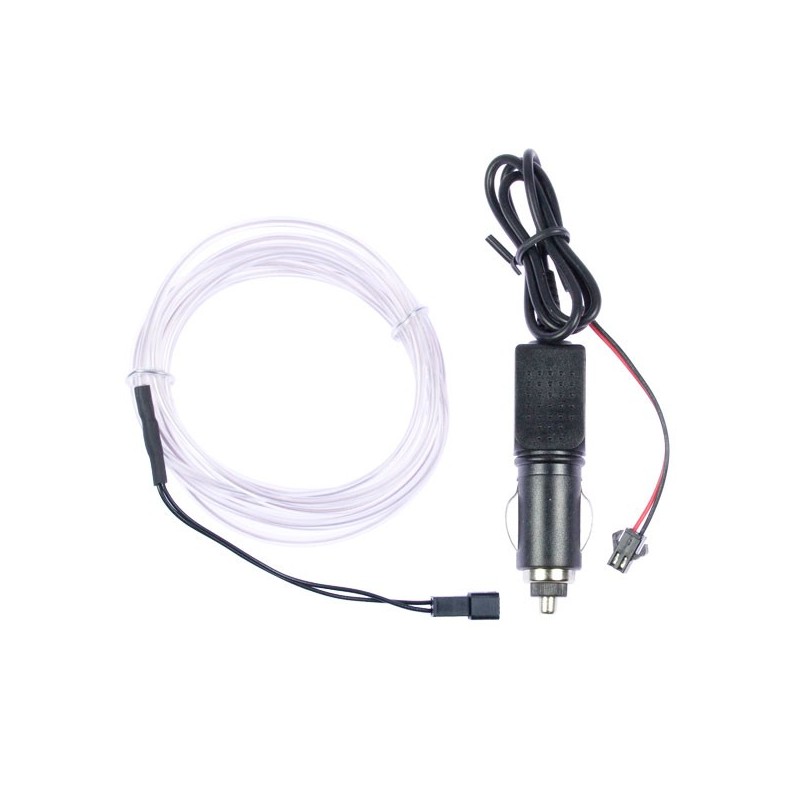 Neón flexible tuning coche blanco - 2m