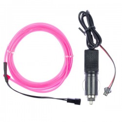 Neón flexible tuning coche rosa - 2m