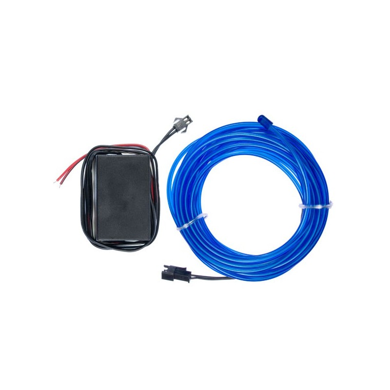 Neonschlauch Autotuning blau - 5m - Durchm. 3mm