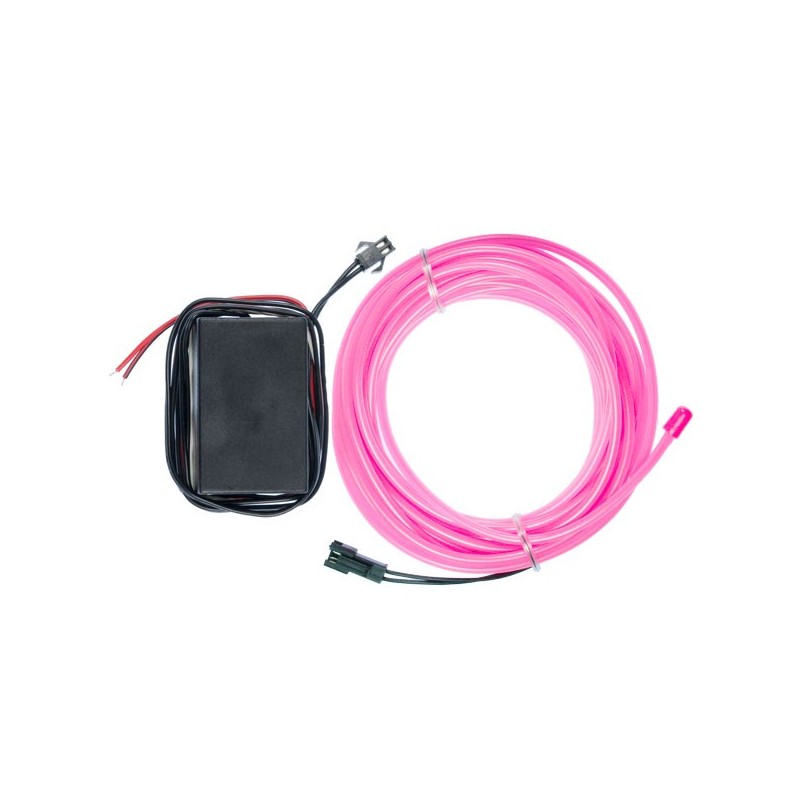 Neon flexible tuning car pink - 5m - diam. 3mm