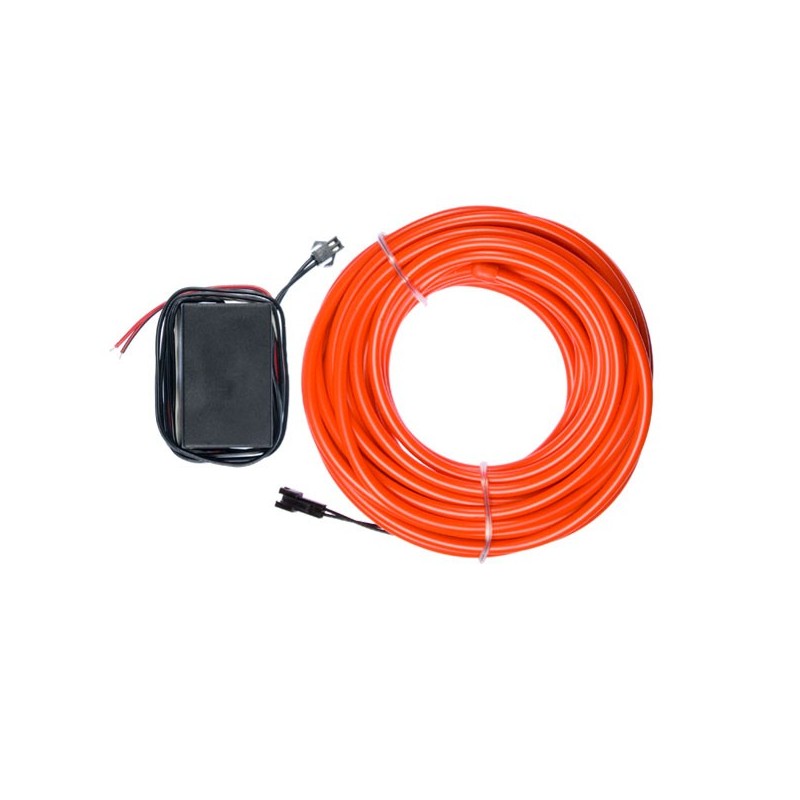 Neon flexible tuning auto rouge - 10m - diam. 5mm