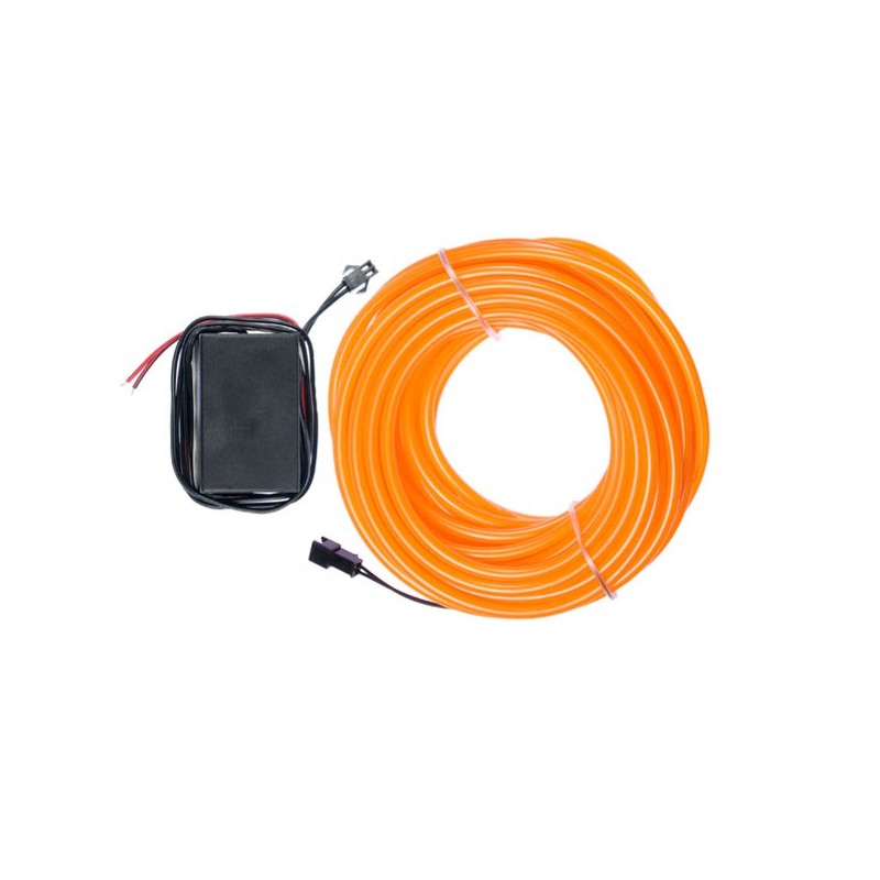 Neon flexible tuning auto orange - 10m - diam. 5mm