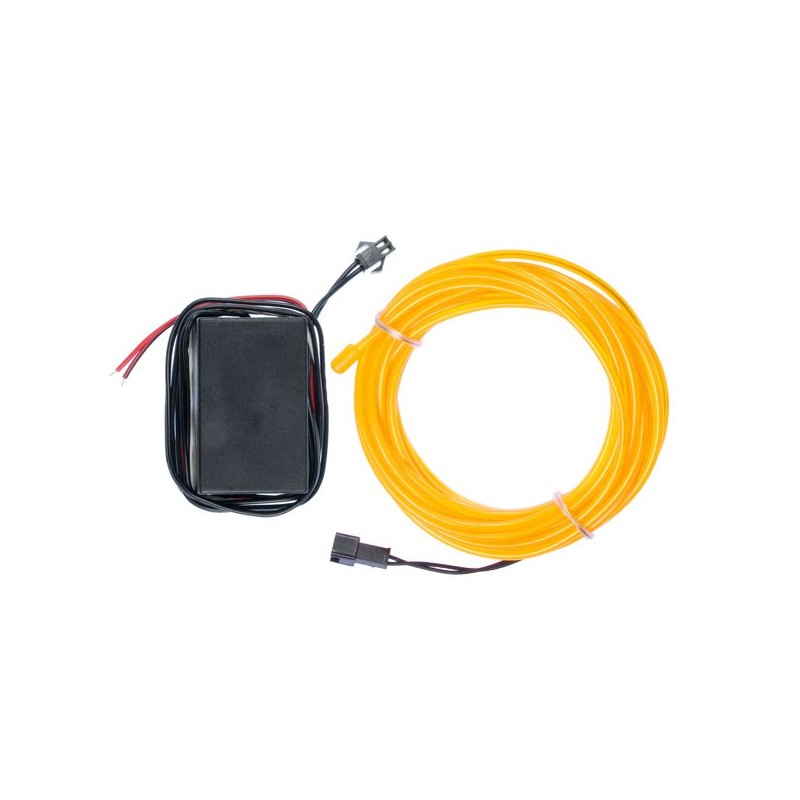 Neon flexible tuning moto jaune - 5m