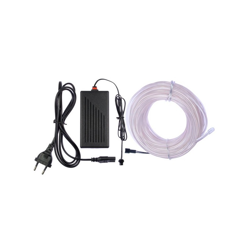 Neon flexible home decor white - 10m + flashing