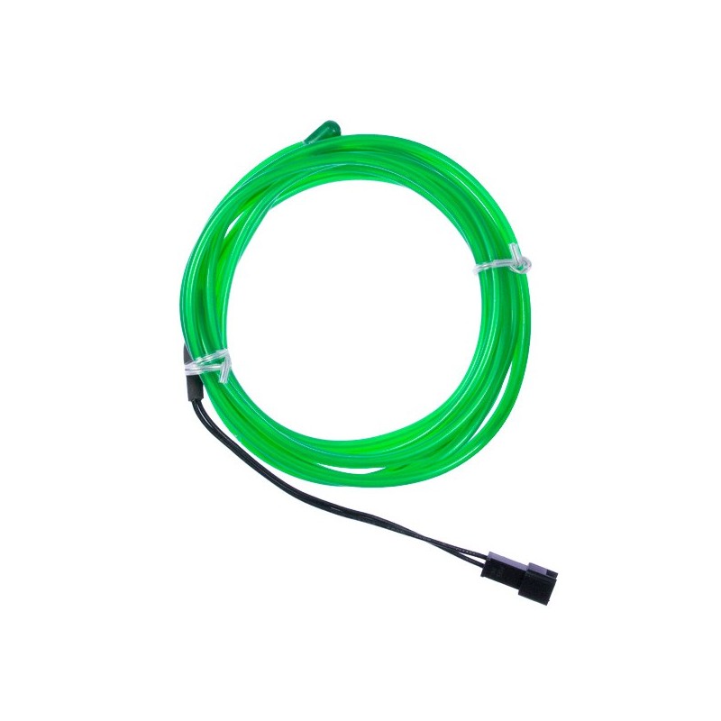 Neon soft and flexible green - 2m - diam. 3mm