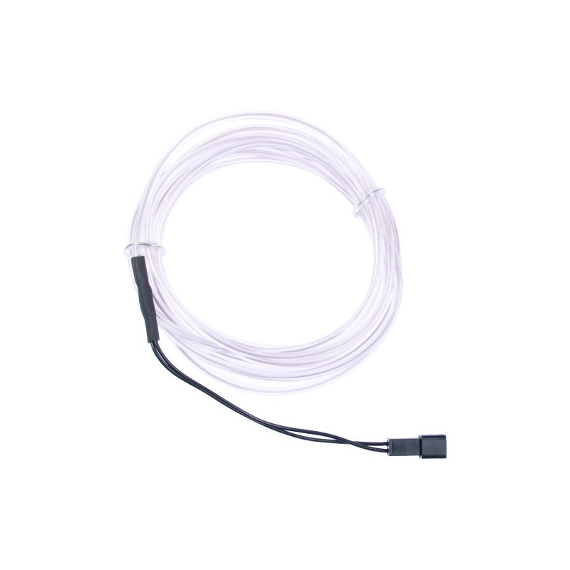 Neon weich und flexibel weiß - 2m - Durchm. 3mm