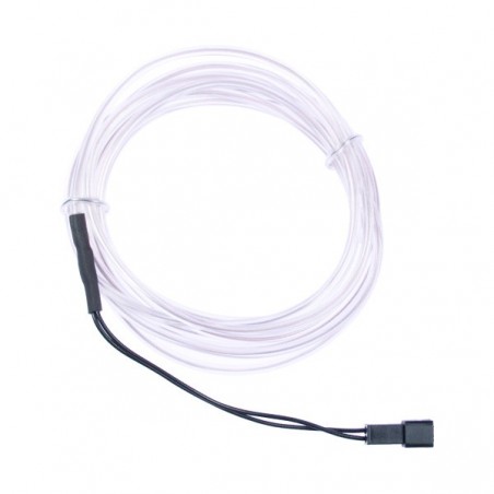 Neon weich und flexibel weiß - 2m - Durchm. 3mm