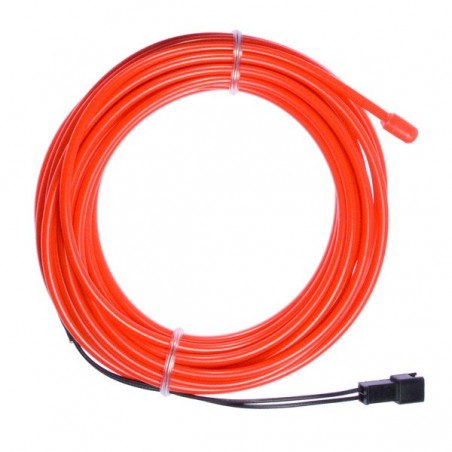 Neon souple et flexible rouge - 5m - diam. 3mm