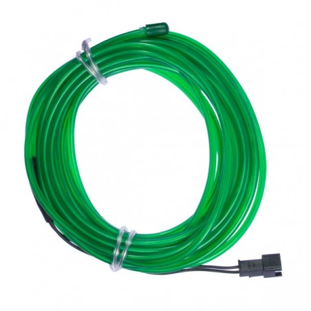 Neon weich und flexibel grün - 5m - Durchm. 3mm