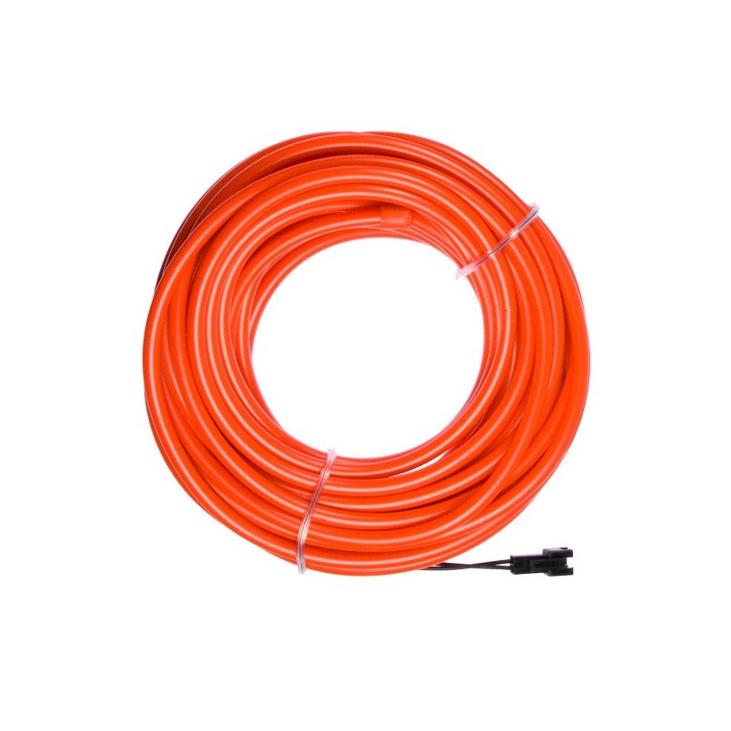 Neon weich und flexibel rot - 10m - Durchm. 5mm