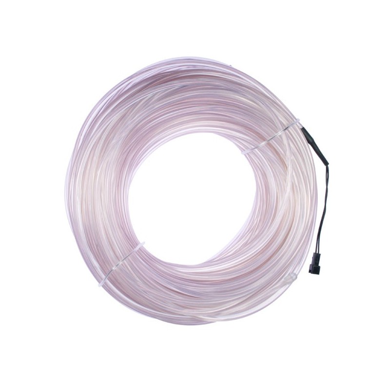 Luz de neón blanca flexible - 50 m - diám. 5 mm