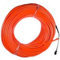 Neon weich und flexibel rot - 50m - Durchm. 5mm