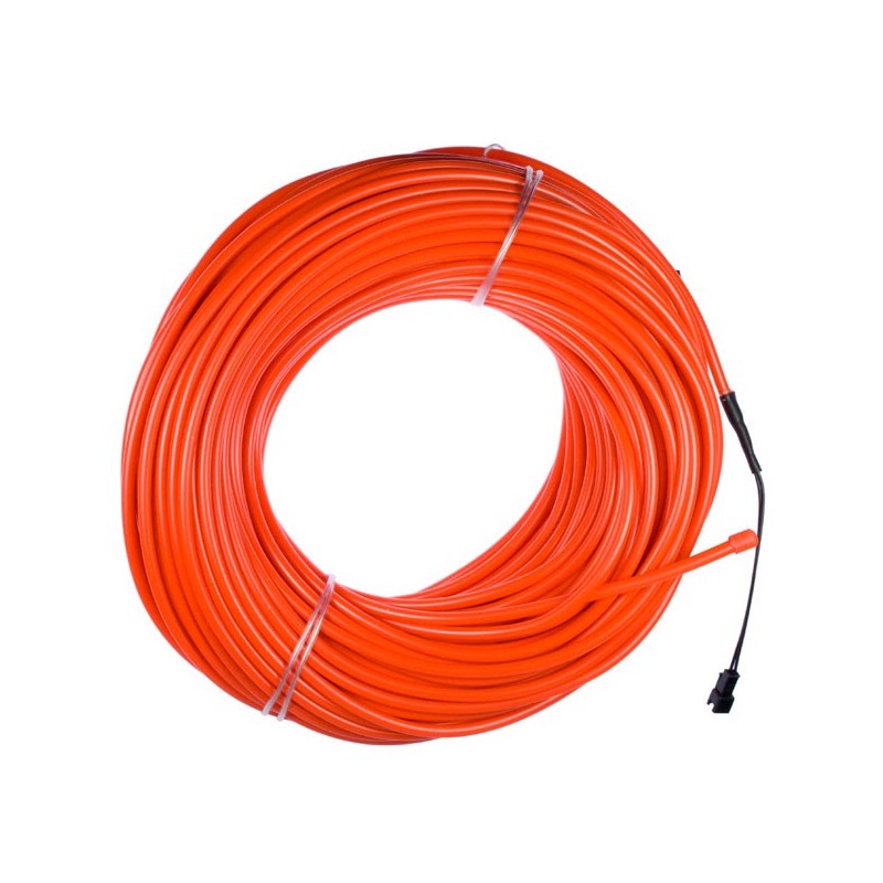 Neón flexible rojo - 50 m - diám. 5 mm