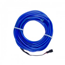 Neon flexiforme blau