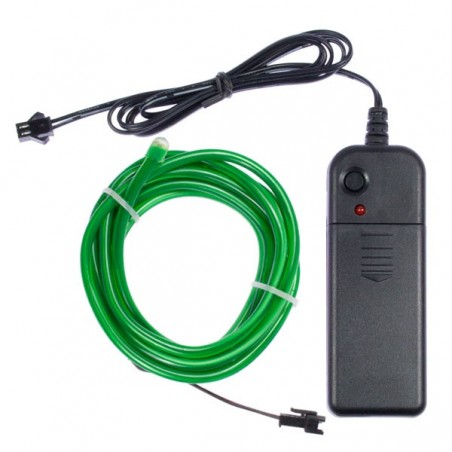 Neón creativo hobby flexiforme verde