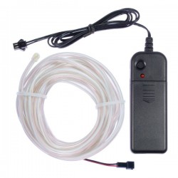 Neón creativo hobby flexiforme blanco