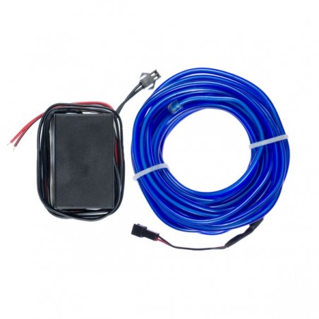 Neon tuning auto flexiform blau