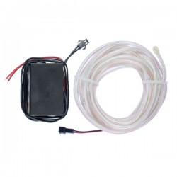 Neón tuning auto flex blanco