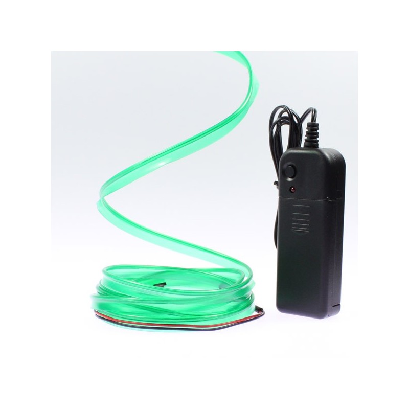 El wire green collar 2m with inverter battery-operated