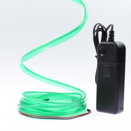 Grüner Leuchtfaden mit 2 m langem Hals und Batteriebetrieb