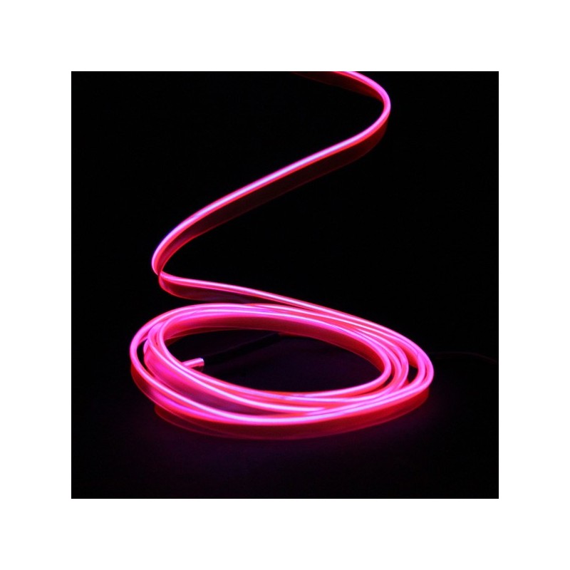 El wire rose collar 2m with inverter battery-operated