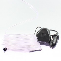 El wire white bezel 5m - car tuning + sound sensor