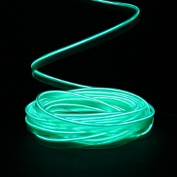 El wire green collar 5m - car tuning + sound sensor
