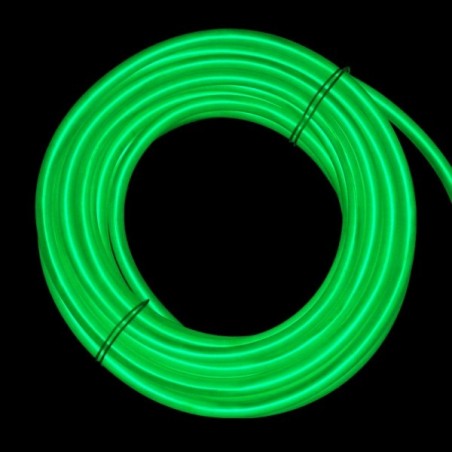 Flexible Neonröhre Autotuning grün + Tonsensor - 5m - Durchm. 3mm