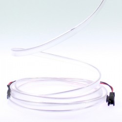 Cable luminoso cuello blanco - 2m