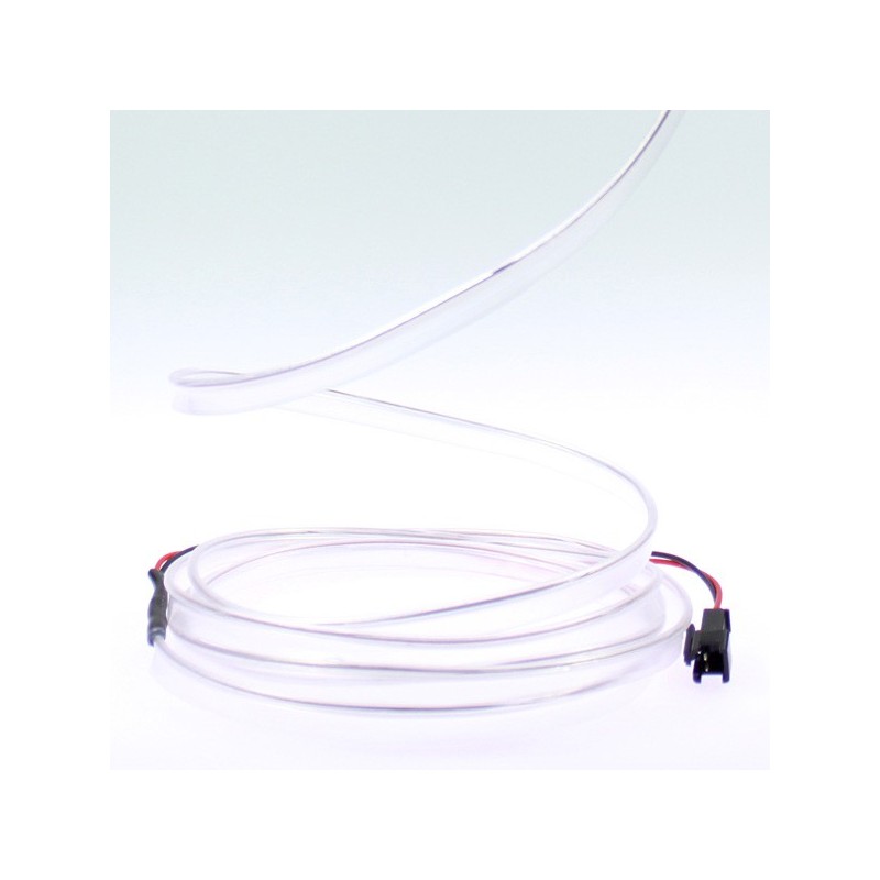 Fil lumineux blanc collerette - 2m