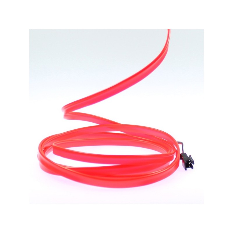 Cable luminoso cuello rojo - 2m