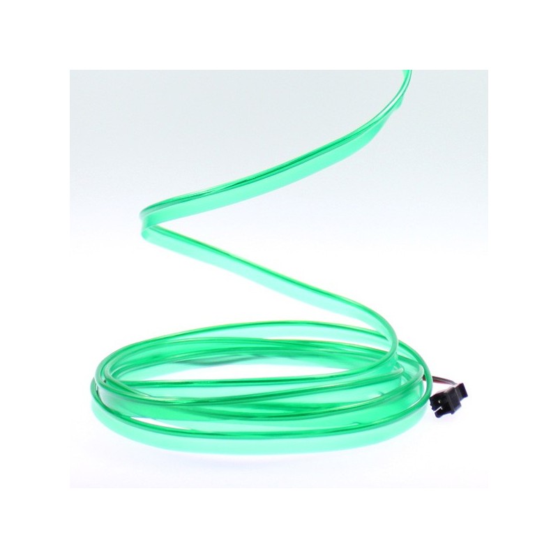 Cable luminoso cuello verde - 2m