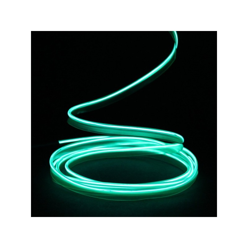 Cable luminoso cuello verde - 2m