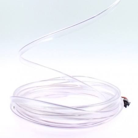 Fil lumineux blanc collerette - 5m