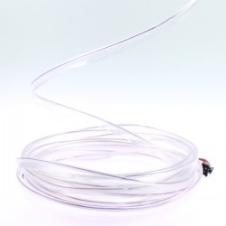 Cable luminoso cuello blanco - 5m